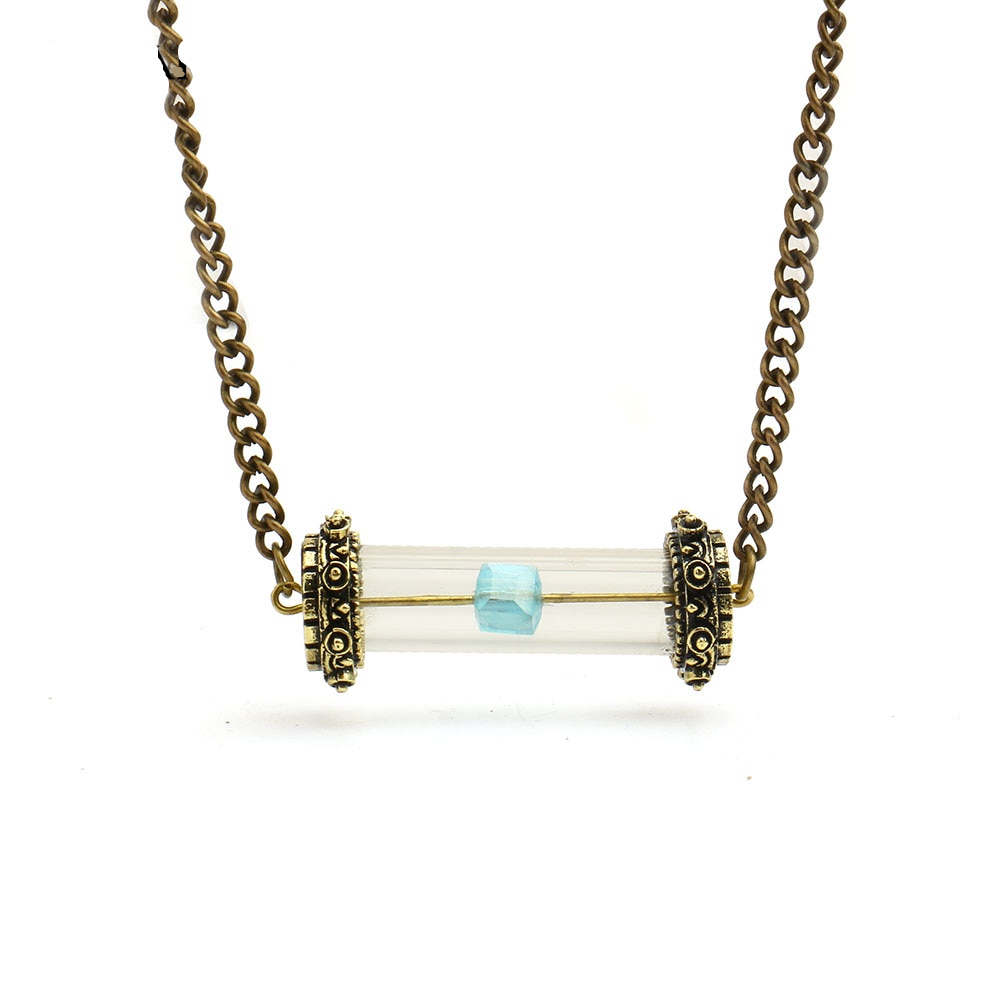 Avengers:Infinity War Tube Necklace,Infinity Blue Stone Pendant Loki Unlimited Power Avengers Jewelry for Women/Men Cosplay Avengers:Infinity War Tube Necklace,Infinity Blue Stone Pendant Loki Unlimited Power Avengers Jewelry for Women/Men Cosplay