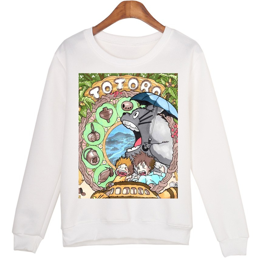 Hayao Miyazaki My Neighbor Totoro Casual Sweatshirt Hayao Miyazaki My Neighbor Totoro Casual Sweatshirt