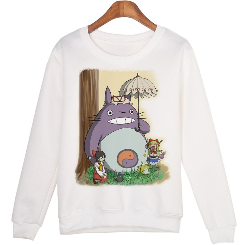Hayao Miyazaki My Neighbor Totoro Printed Sweatshirt Hayao Miyazaki My Neighbor Totoro Printed Sweatshirt