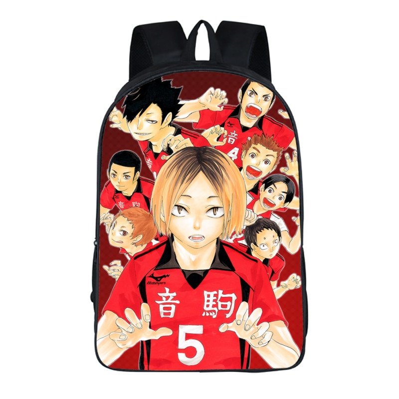 Anime Haikyuu!!Backpack For Teenagers Boys Girls Nekoma High School Bags Hinata Syouyou Hinata Syouyou Kenma Kozume Backpacks Anime Haikyuu!!Backpack For Teenagers Boys Girls Nekoma High School Bags Hinata Syouyou Hinata Syouyou Kenma Kozume Backpacks
