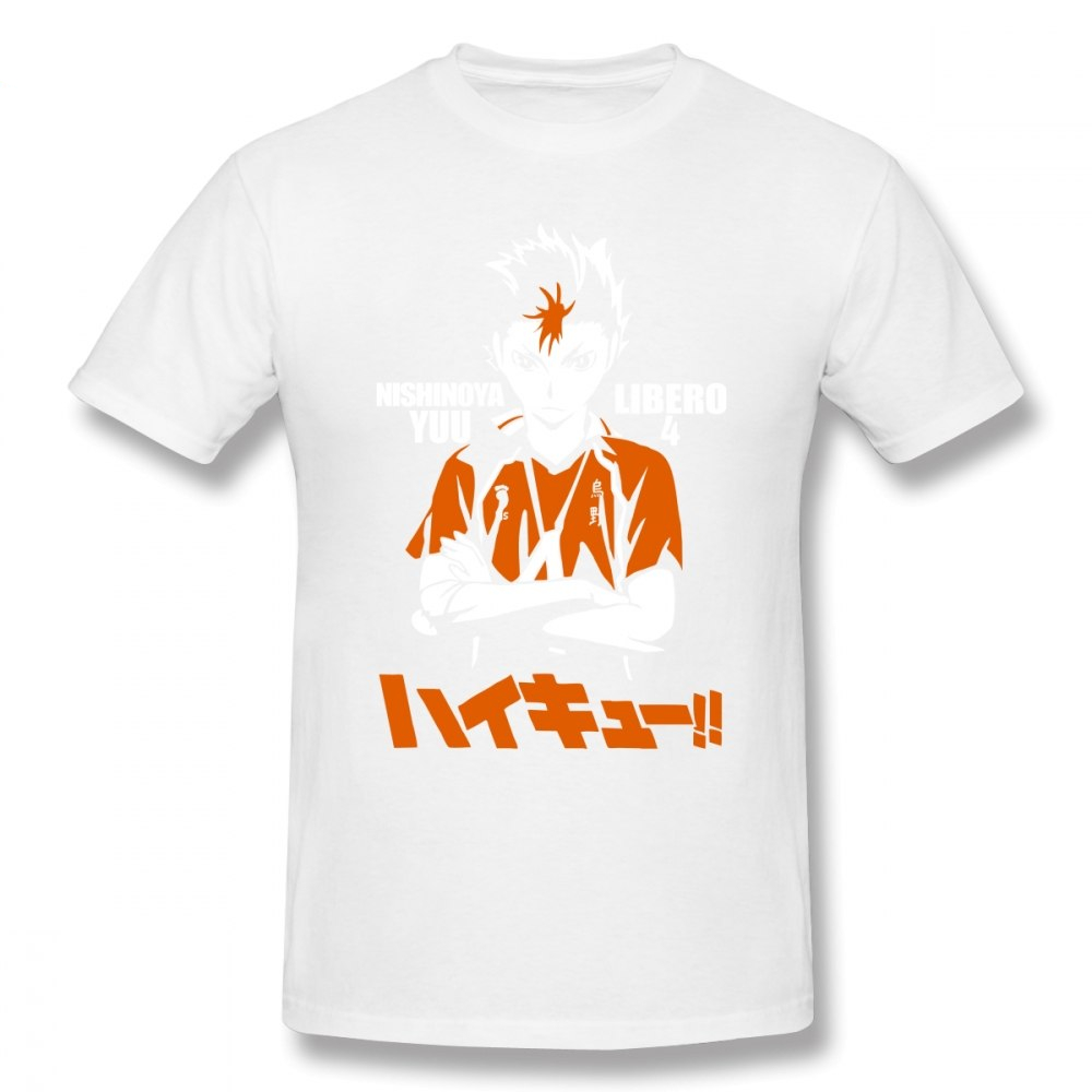 Nishinoya Yuu Haikyuu T Shirt Short Sleeve T-shirts For Men Popular Vintage Oversize Cotton Shirts For Boys Nishinoya Yuu Haikyuu T Shirt Short Sleeve T-shirts For Men Popular Vintage Oversize Cotton Shirts For Boys