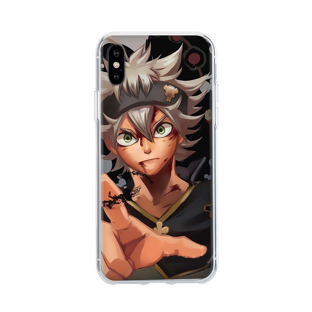 Black Clover Soft Case For iPhone (8 Types) Black Clover Soft Case For iPhone (8 Types)
