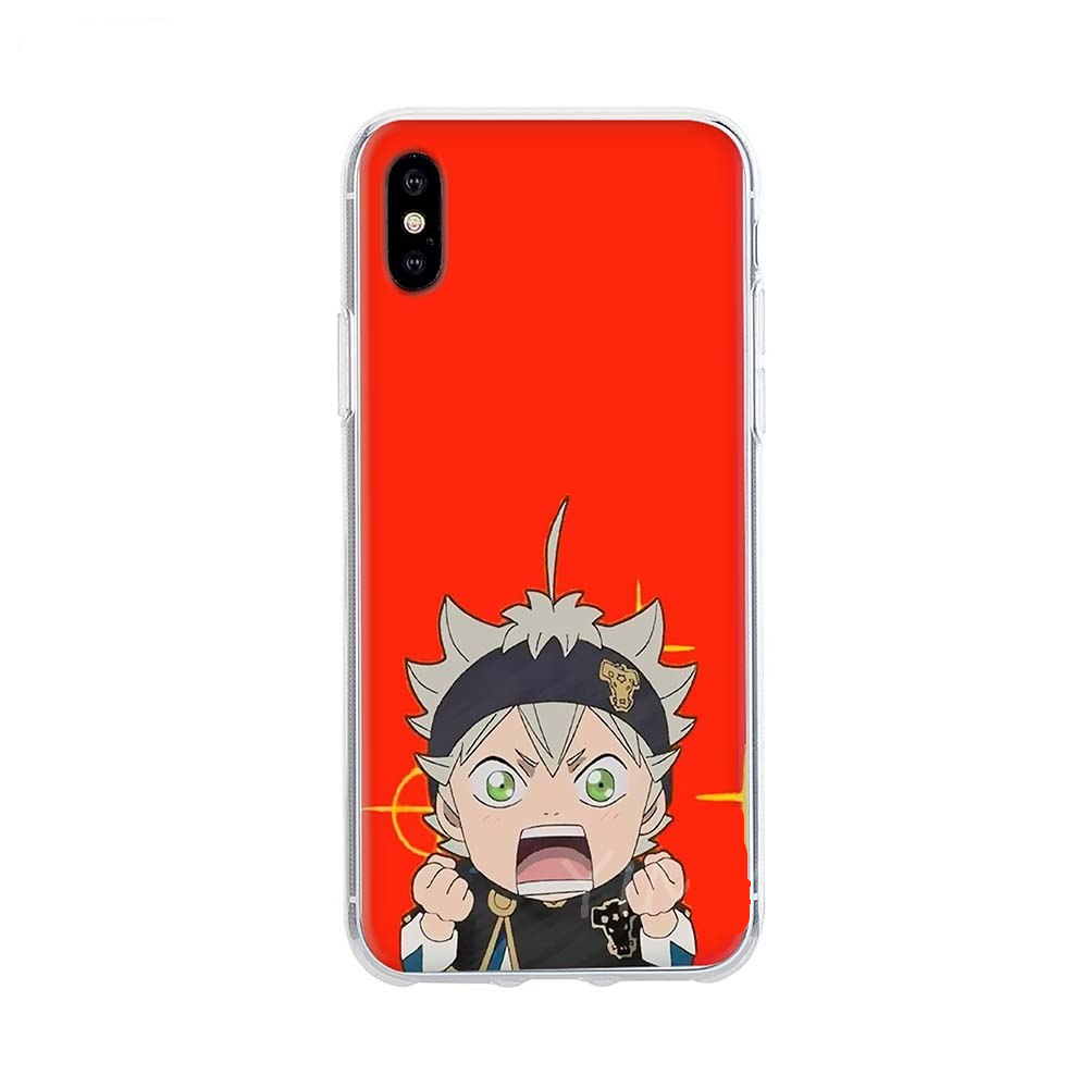 Black Clover Soft Case For iPhone (8 Types) Black Clover Soft Case For iPhone (8 Types)