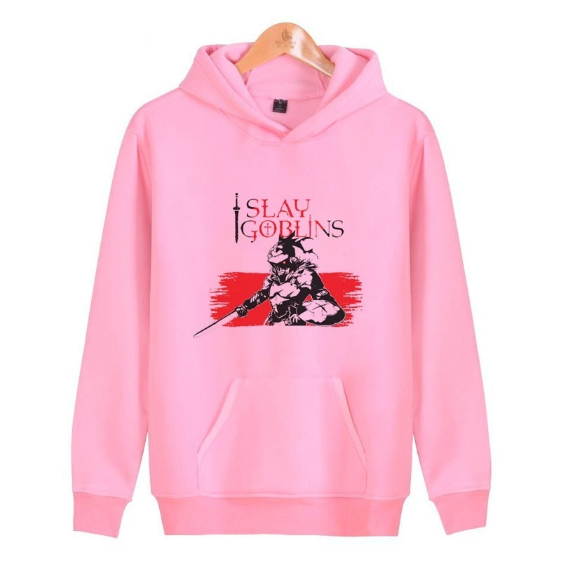 Goblin Slayer I Slay Goblins Print Hoodie Goblin Slayer I Slay Goblins Print Hoodie