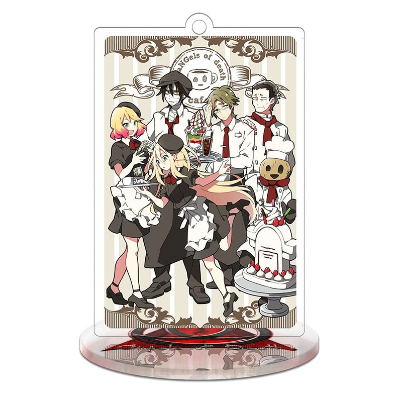 Angels of Death Acrylic Action Figure – Pink Angels of Death Acrylic Action Figure - Pink