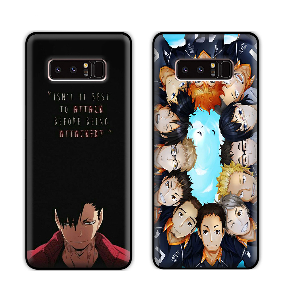 YIMAOC Haikyuu Anime Soft Silicone Case for Samsung Galaxy S9 S8 Plus S7 S6 Edge Cover S7 Edge YIMAOC Haikyuu Anime Soft Silicone Case for Samsung Galaxy S9 S8 Plus S7 S6 Edge Cover S7 Edge