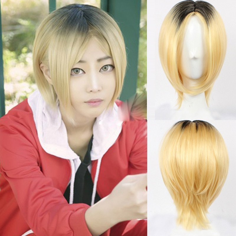 Haikyuu Kenma Kozume Cosplay Wig