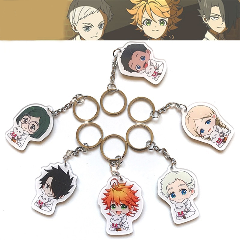 The Promised Neverland Acrylic Keychains (6 Types)