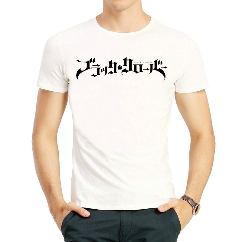 Black Clover Logo Printed T-Shirt Black Clover Logo Printed T-Shirt