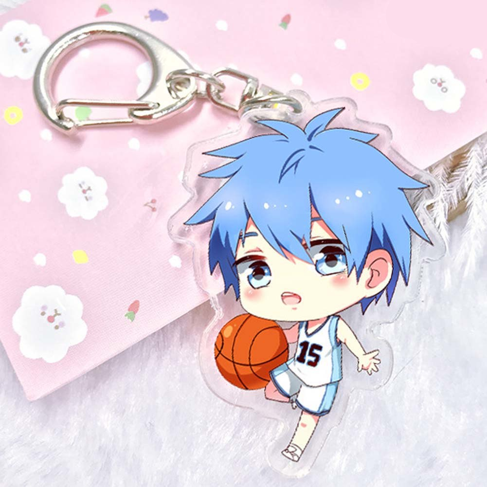 Kuroko no Basket acrylic Keychain Pendant Car Key Accessories Cute Japanese Cartoon Kuroko’s Basketball Kuroko no Basket acrylic Keychain Pendant Car Key Accessories Cute Japanese Cartoon Kuroko's Basketball