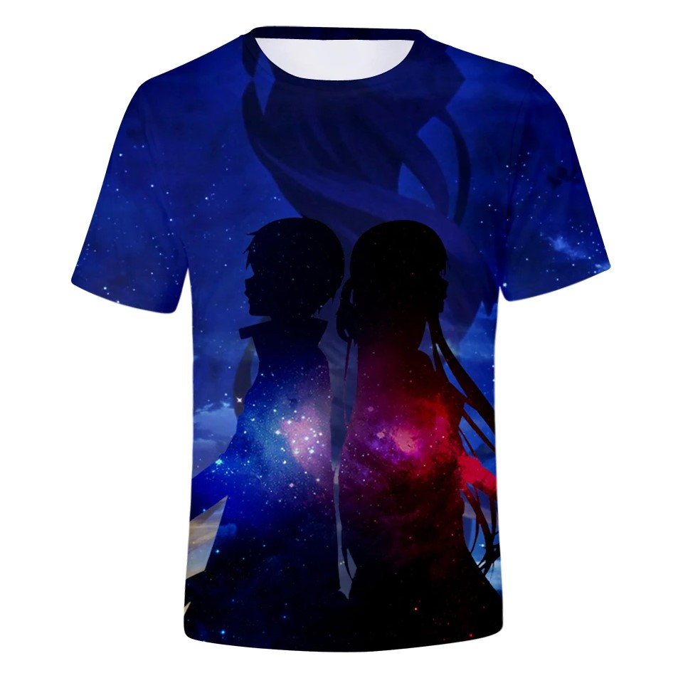 New Sword Art Online t shirt Men Sword Art Online 3D Anime T Shirt Men/Women Tops Summer Short Slevee Harajuku Tees XXS-4XL New Sword Art Online t shirt Men Sword Art Online 3D Anime T Shirt Men/Women Tops Summer Short Slevee Harajuku Tees XXS-4XL