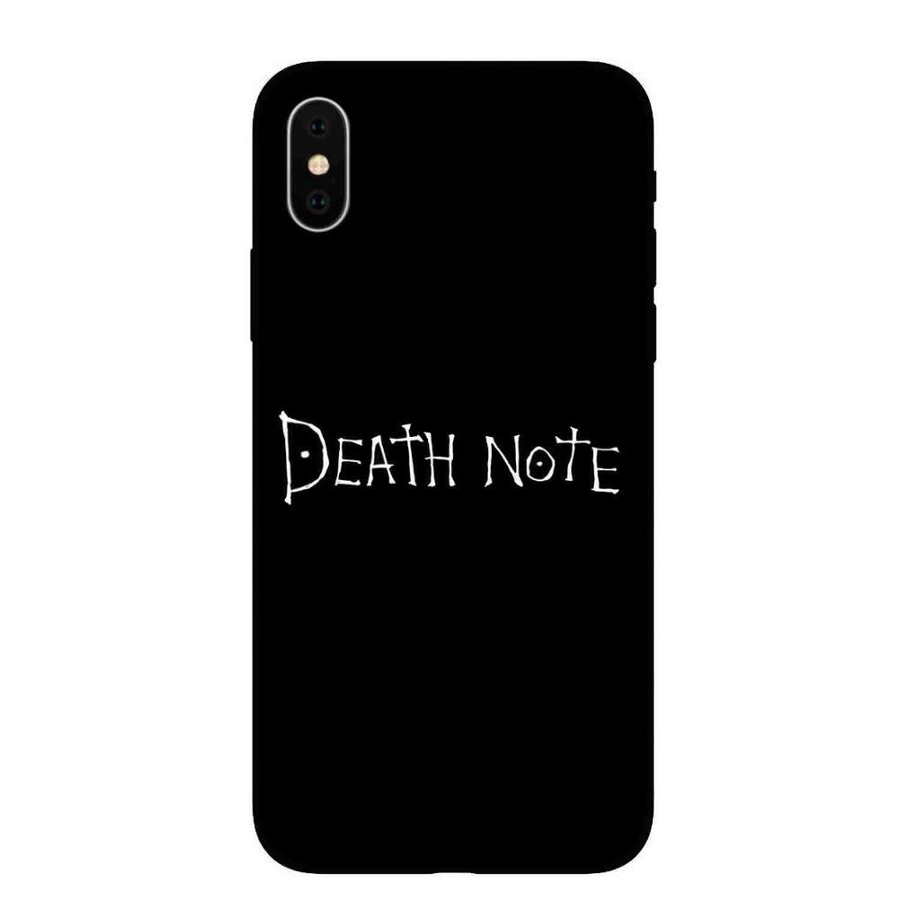 Death Note Ryuk kira TPU soft black silicone Coque Shell Phone Case for Apple iPhone 8 7 6 6S Plus X 5 5S SE Cover Fundas Capa Death Note Ryuk kira TPU soft black silicone Coque Shell Phone Case for Apple iPhone 8 7 6 6S Plus X 5 5S SE Cover Fundas Capa
