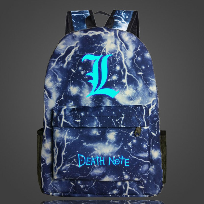 DEATH NOTE Comics Printing Men Women Backpack Fashion Starry Sky Teenagers School Bag Large Capacity Travel Rucksack DEATH NOTE Comics Printing Men Women Backpack Fashion Starry Sky Teenagers School Bag Large Capacity Travel Rucksack