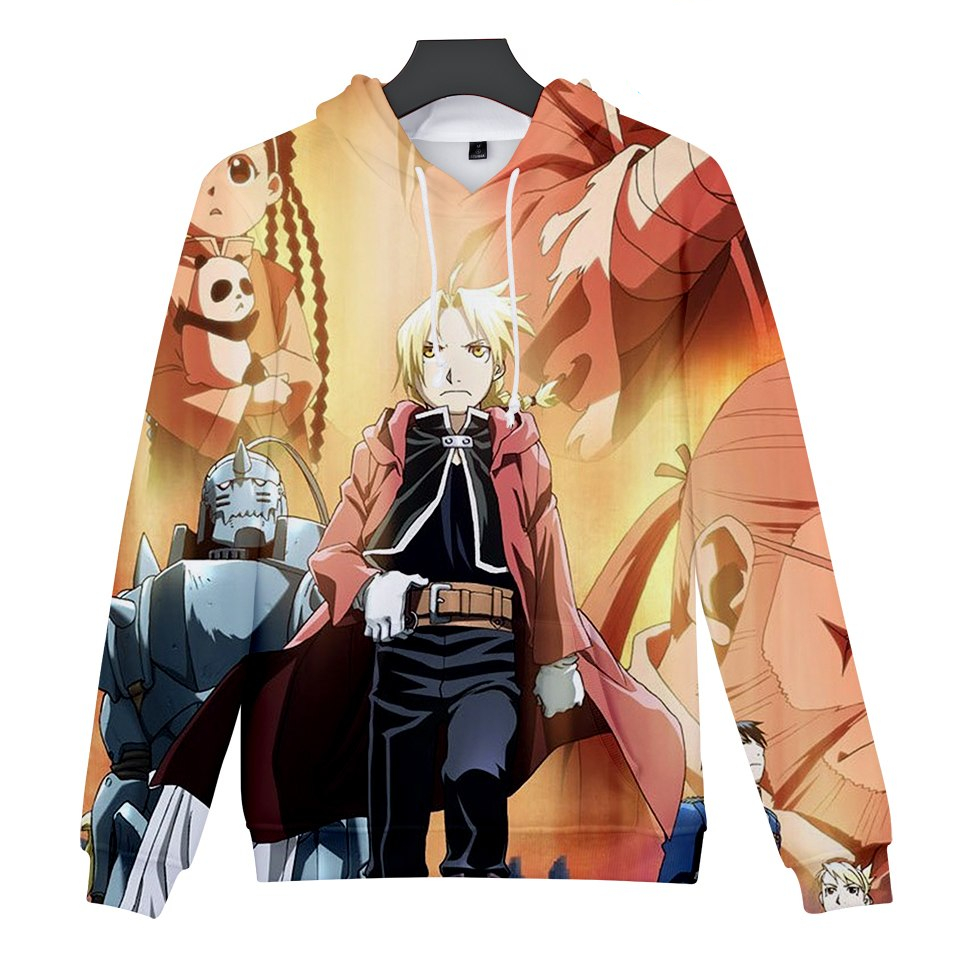 Fullmetal Alchemist Goblin Slayer Printed Hoodie Fullmetal Alchemist Goblin Slayer Printed Hoodie
