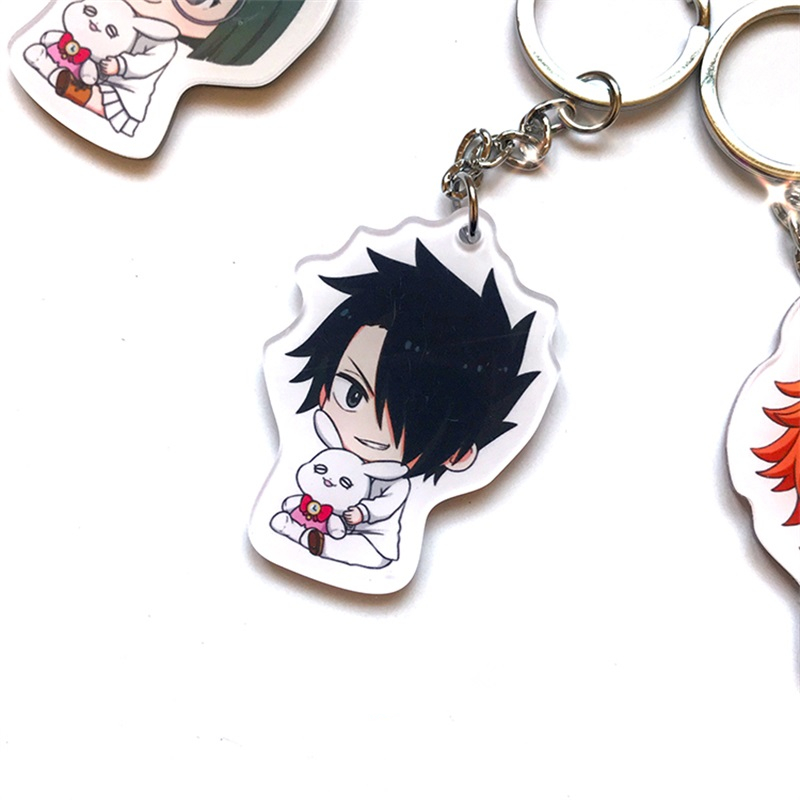 The Promised Neverland Acrylic Keychains (5 Types) The Promised Neverland Acrylic Keychains (5 Types)