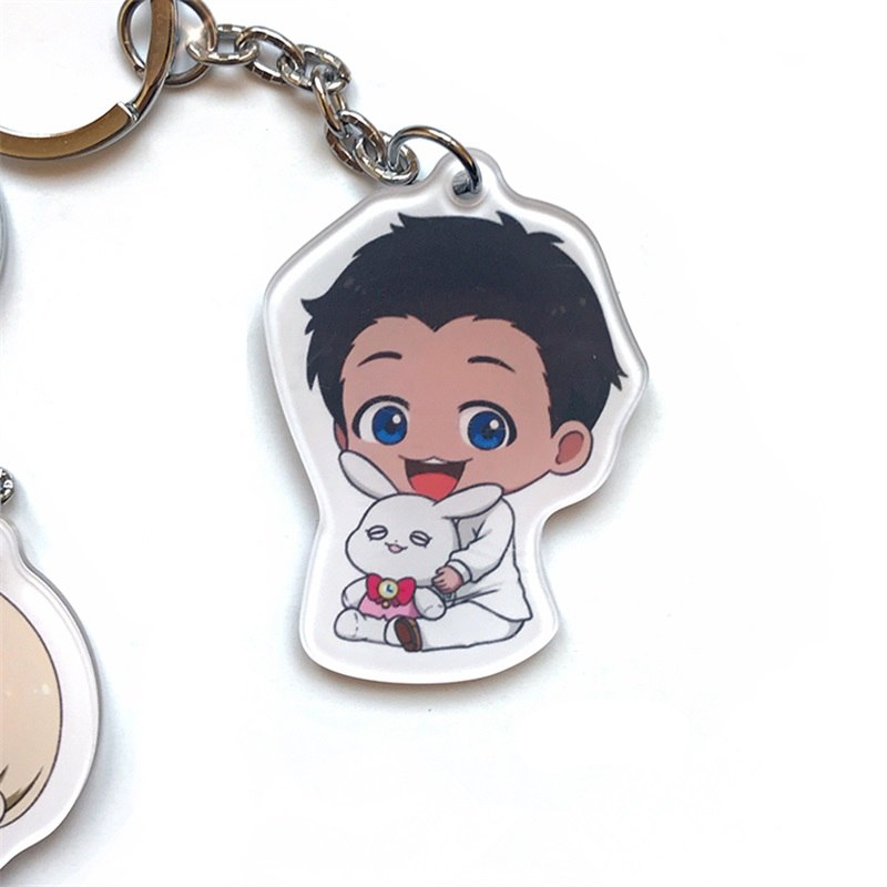 The Promised Neverland Acrylic Keychains (5 Types) The Promised Neverland Acrylic Keychains (5 Types)