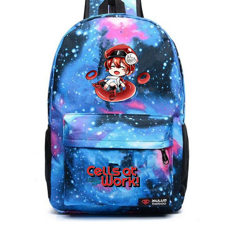 Kid’s Hataraku Saibou Cells at Work Mochila students Backpack Shoulder travel School Bag for teenagers canvas Laptop bagpack Kid's Hataraku Saibou Cells at Work Mochila students Backpack Shoulder travel School Bag for teenagers canvas Laptop bagpack