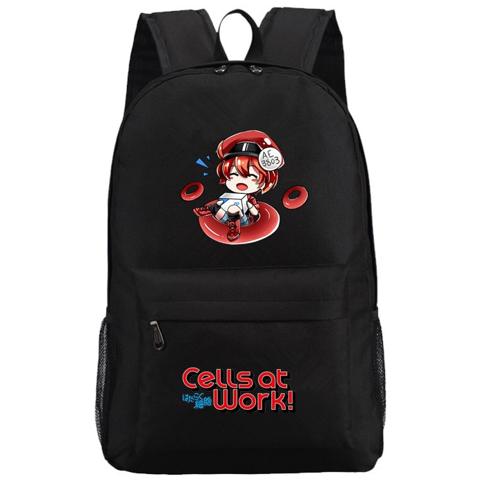 Kid’s Hataraku Saibou Cells at Work Mochila students Backpack Shoulder travel School Bag for teenagers canvas Laptop bagpack Kid's Hataraku Saibou Cells at Work Mochila students Backpack Shoulder travel School Bag for teenagers canvas Laptop bagpack