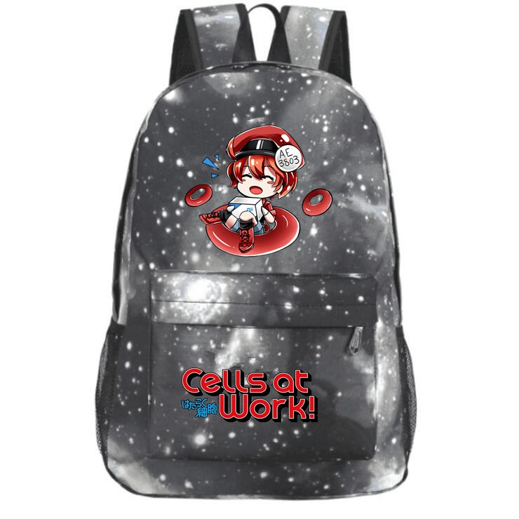 Kid’s Hataraku Saibou Cells at Work Mochila students Backpack Shoulder travel School Bag for teenagers canvas Laptop bagpack Kid's Hataraku Saibou Cells at Work Mochila students Backpack Shoulder travel School Bag for teenagers canvas Laptop bagpack
