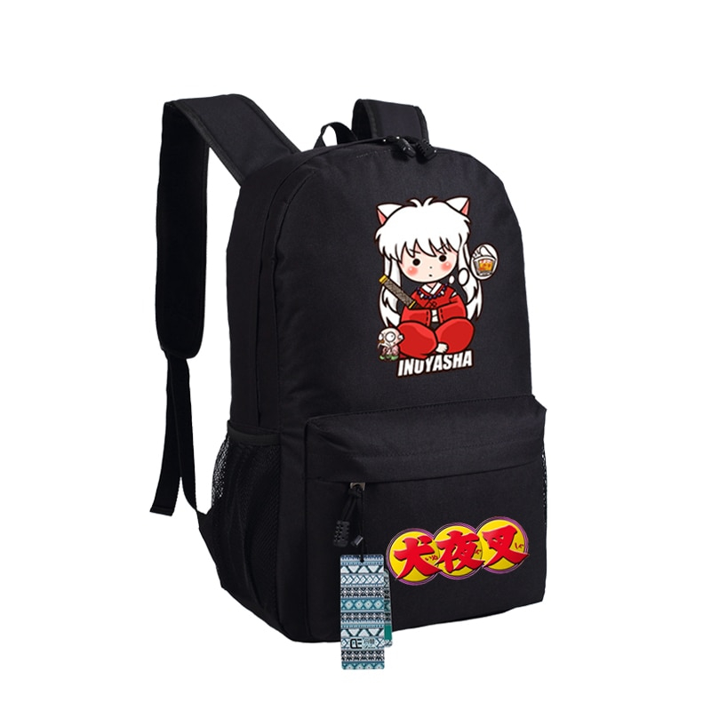 Anime Inuyasha Cosplay Sesshoumaru Cos Anime around men and women student bag backpack travel bag computer bag Anime Inuyasha Cosplay Sesshoumaru Cos Anime around men and women student bag backpack travel bag computer bag