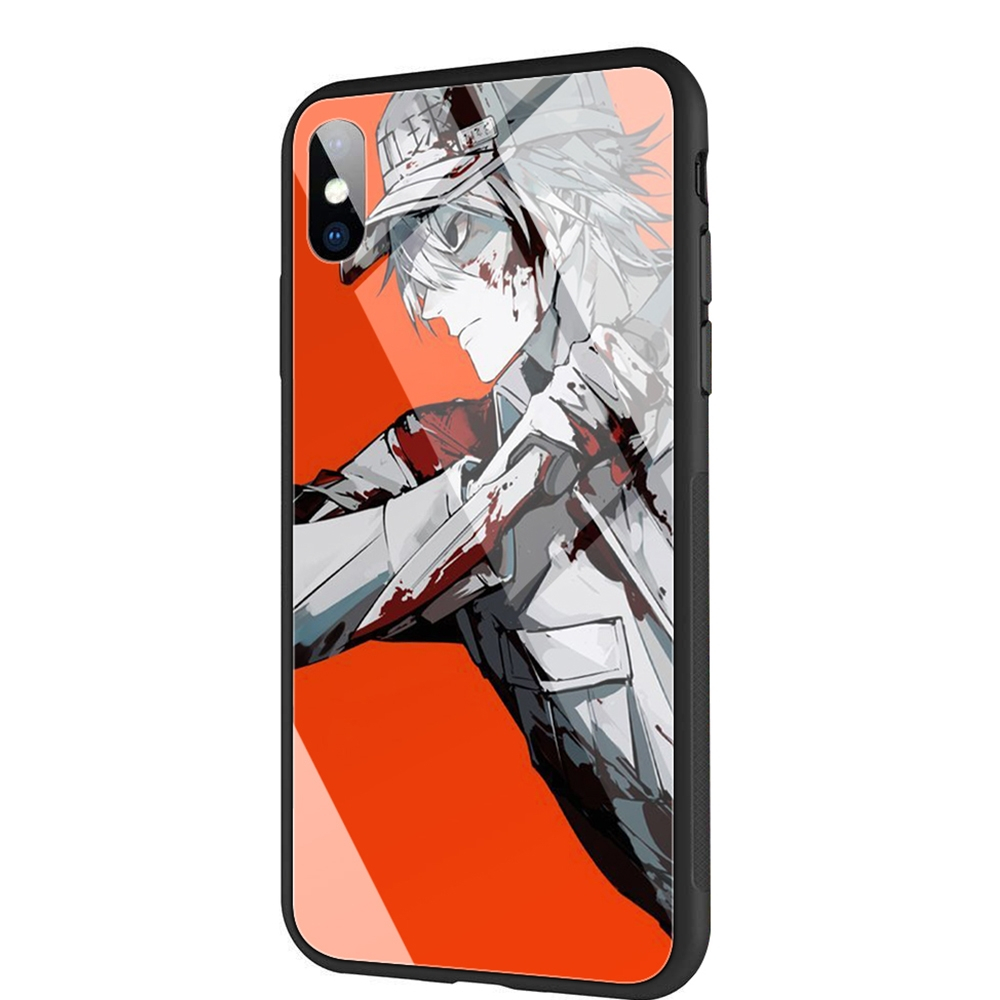 Cells At Work Tempered Glass Case For iPhone (10 Types) Cells At Work Tempered Glass Case For iPhone (10 Types)