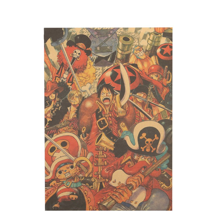 One Piece Film: Z Retro Style Wall Poster One Piece Film: Z Retro Style Wall Poster