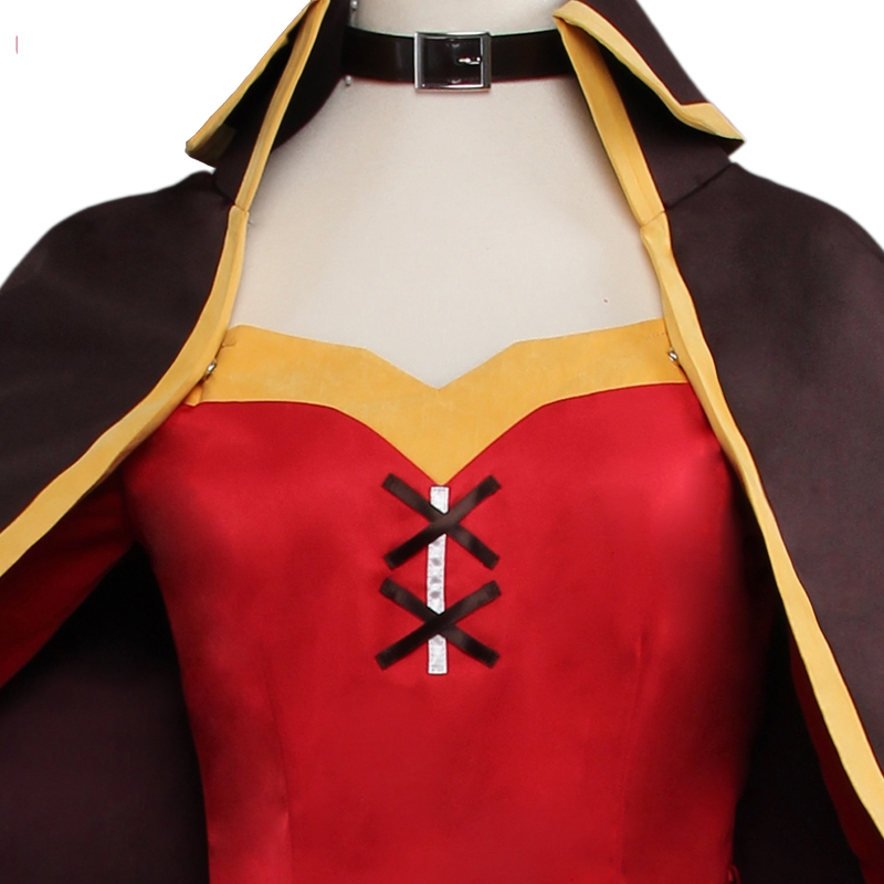 UWOWO KonoSuba Megumin Halloween Cosplay Anime Costume God’s Blessing on this Wonderful World Cosplay Carnival Costume Women UWOWO KonoSuba Megumin Halloween Cosplay Anime Costume God's Blessing on this Wonderful World Cosplay Carnival Costume Women