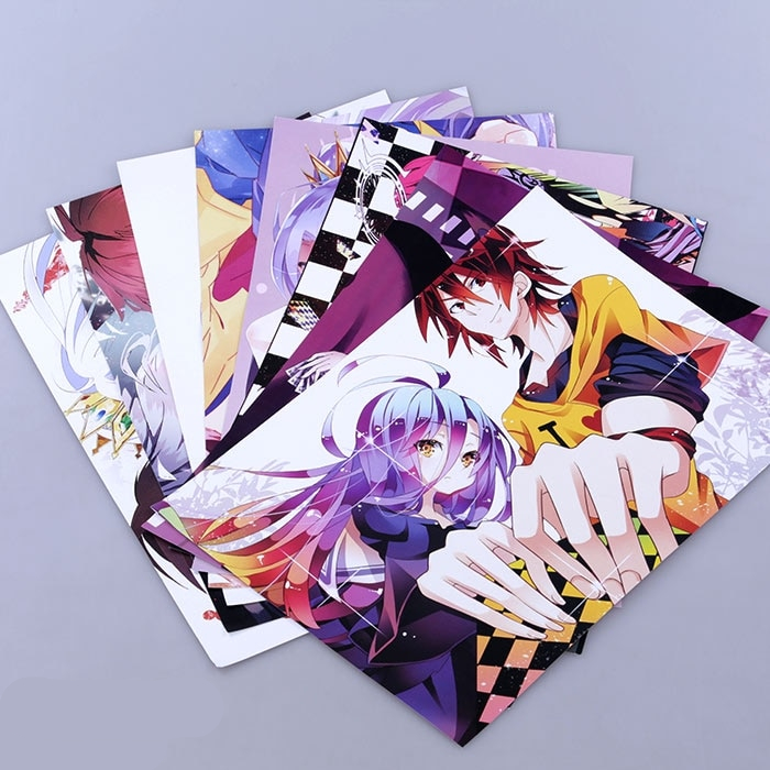 No Game No Life Posters (8 Pcs/Lot) No Game No Life Posters (8 Pcs/Lot)