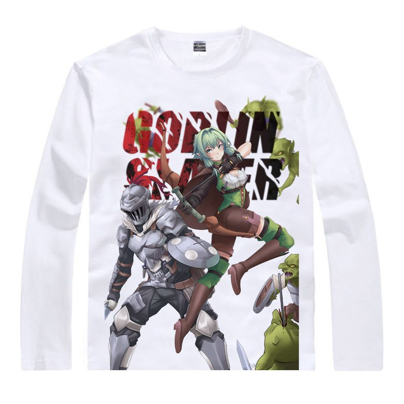 Goblin Slayer Printing T-Shirt – White Goblin Slayer Printing T-Shirt - White
