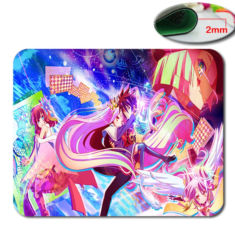 No Game No Life Rectangle Mousepad (8 Types) No Game No Life Rectangle Mousepad (8 Types)