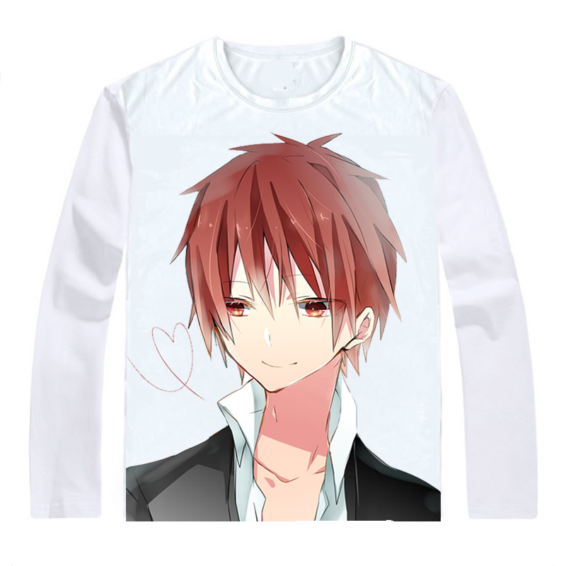 Assassination Classroom Ansatsu Kyoushitsu T-Shirt Long Sleeve Shirts Anime Akabane Karuma Akabane Karma Class 3-E Cosplay Shirt Assassination Classroom Ansatsu Kyoushitsu T-Shirt Long Sleeve Shirts Anime Akabane Karuma Akabane Karma Class 3-E Cosplay Shirt