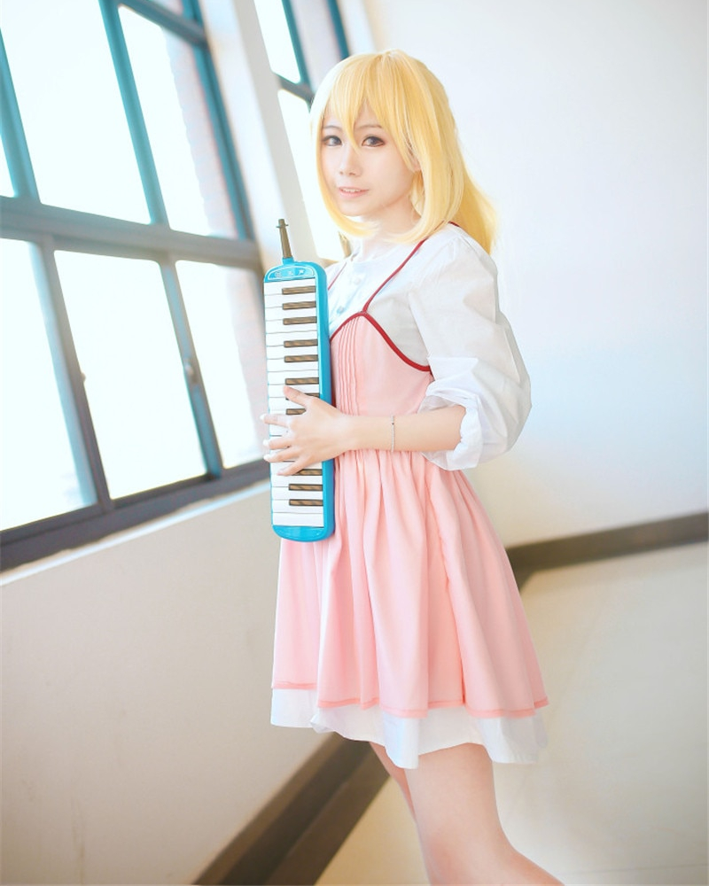 Your Lie in April Kaori Miyazono Cosplay Dress Your Lie in April Kaori Miyazono Cosplay Dress