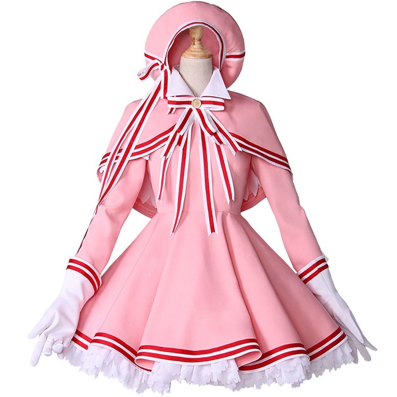 Cardcaptor Sakura Kinomoto Sakura Cosplay Costume Cardcaptor Sakura Kinomoto Sakura Cosplay Costume