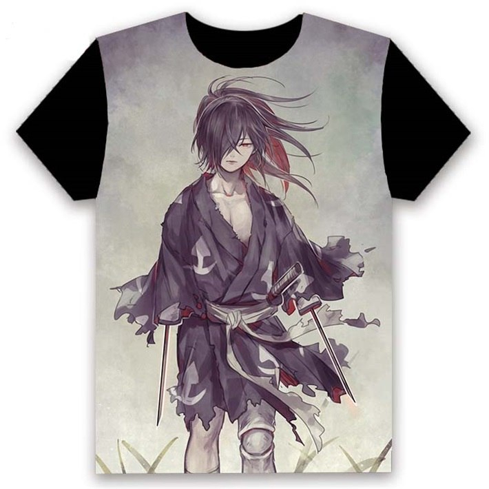 Dororo Print Cosplay T-Shirt Dororo Print Cosplay T-Shirt