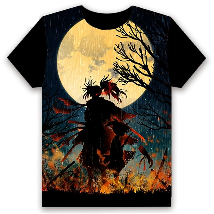 Dororo Print Cosplay T-Shirt (Copy) Dororo Print Cosplay T-Shirt (Copy)