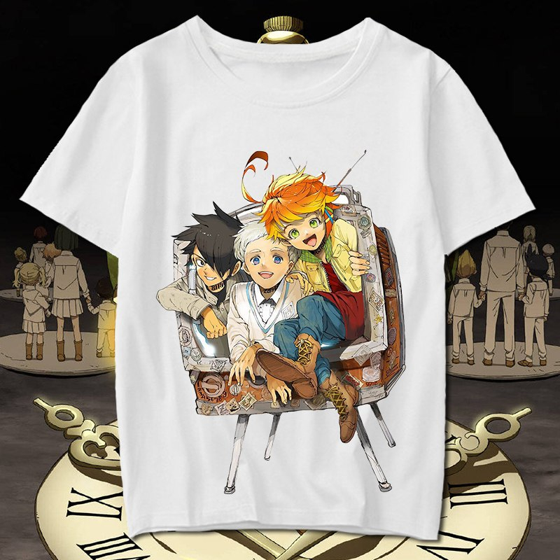 The Promised Neverland T-Shirt – White The Promised Neverland T-Shirt - White