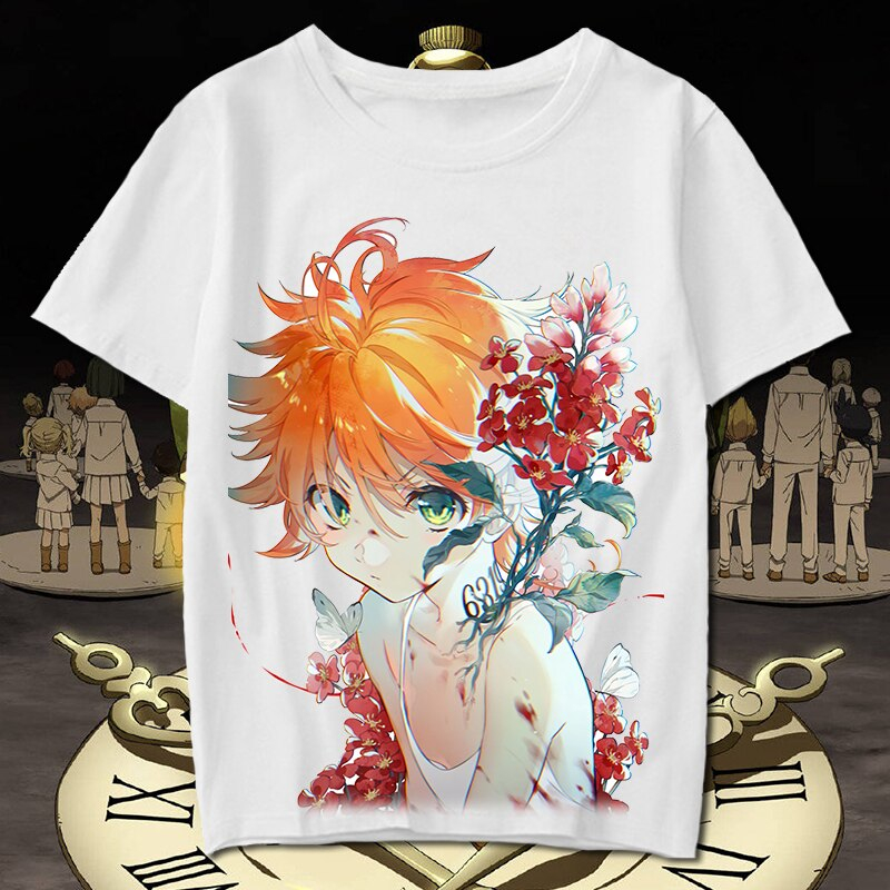 The Promised Neverland T-Shirt – White The Promised Neverland T-Shirt - White
