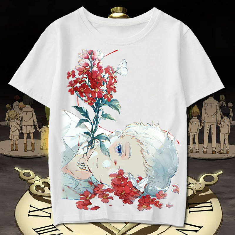 The Promised Neverland Norman Print T-Shirt The Promised Neverland Norman Print T-Shirt