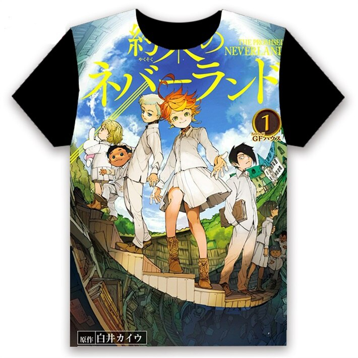 The Promised Neverland 3D Printed Casual T-Shirt The Promised Neverland 3D Printed Casual T-Shirt
