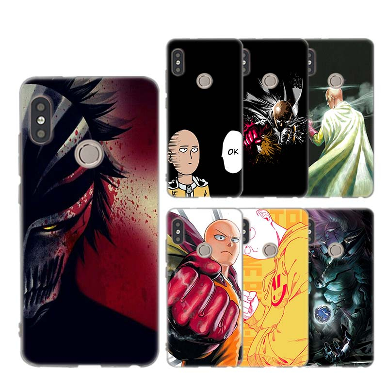 Anime Case for Xiaomi Redmi Go S2 4X 5 5Plus Note 5A 7 Pro 5 4 4X Mi A1 6X 8 8SE Silicone Coque Phone Cover Bleach One Punch Man Anime Case for Xiaomi Redmi Go S2 4X 5 5Plus Note 5A 7 Pro 5 4 4X Mi A1 6X 8 8SE Silicone Coque Phone Cover Bleach One Punch Man