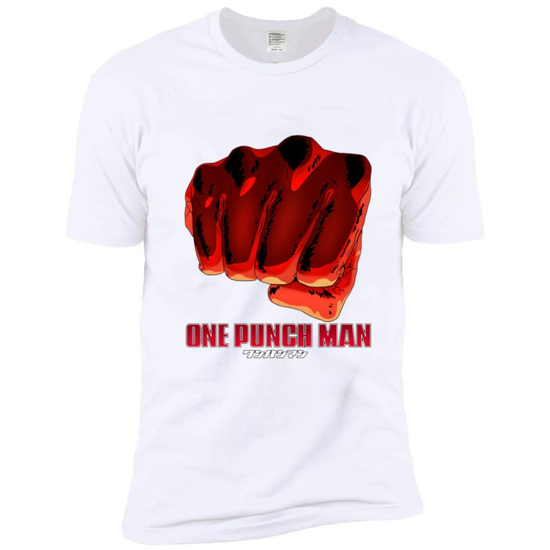 One Punch Man Printed Casual T-shirt One Punch Man Printed Casual T-shirt