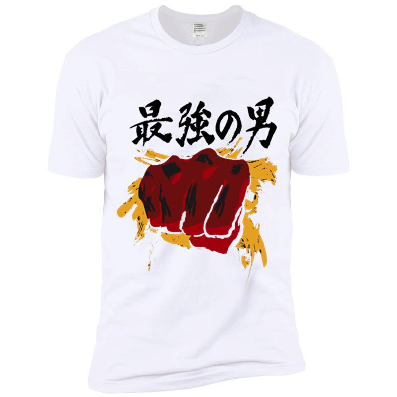 One Punch Man Cool Print Casual T-shirt