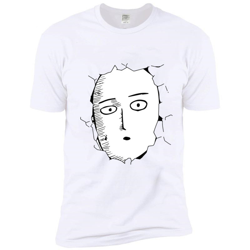 One Punch Man Printed Casual T-shirt One Punch Man Printed Casual T-shirt