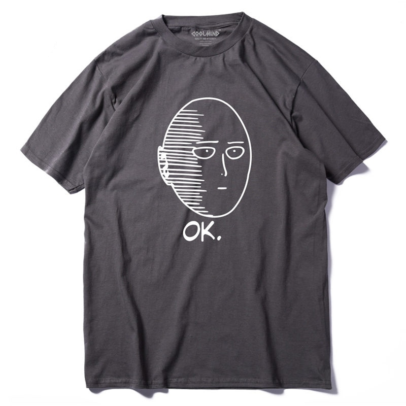 One Punch Man OK Print T-Shirt