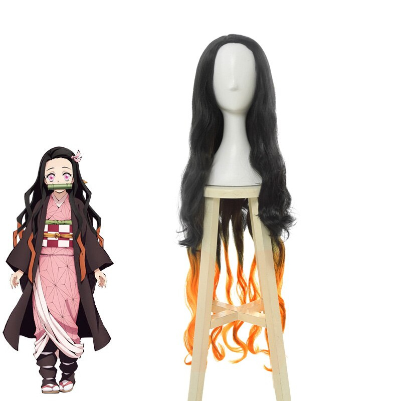 Demon Slayer Nezuko Kamado Cosplay Wig Demon Slayer Nezuko Kamado Cosplay Wig