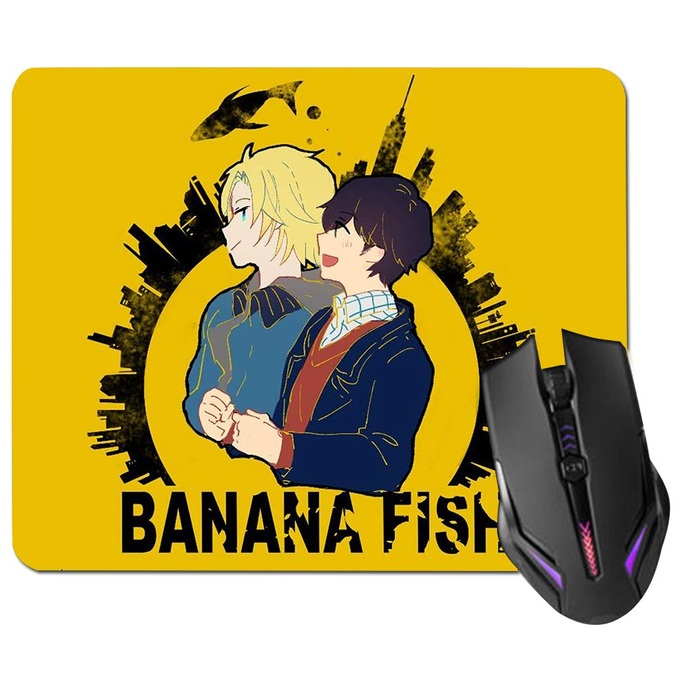 Banana Fish Ash Lynx And Eiji Okumura Mousepad (Copy) Banana Fish Ash Lynx And Eiji Okumura Mousepad (Copy)