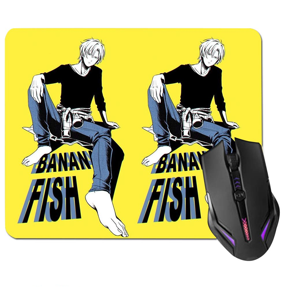 Banana Fish Ash Lynx Mousepad