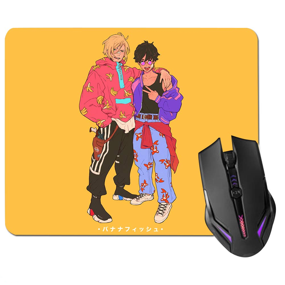 Banana Fish Ash Lynx And Eiji Okumura Mousepad (Copy) Banana Fish Ash Lynx And Eiji Okumura Mousepad (Copy)