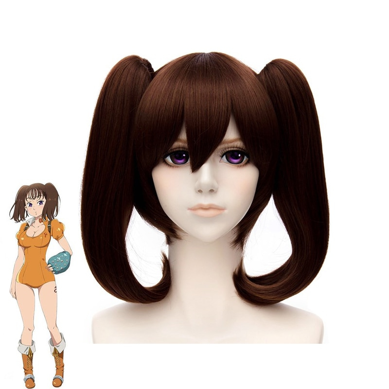 ROLECOS Japanese Anime Seven Deadly Sins Cosplay Diane Hair Accessories 30-35cm Women Cosplay Synthetic Hair ROLECOS Japanese Anime Seven Deadly Sins Cosplay Diane Hair Accessories 30-35cm Women Cosplay Synthetic Hair