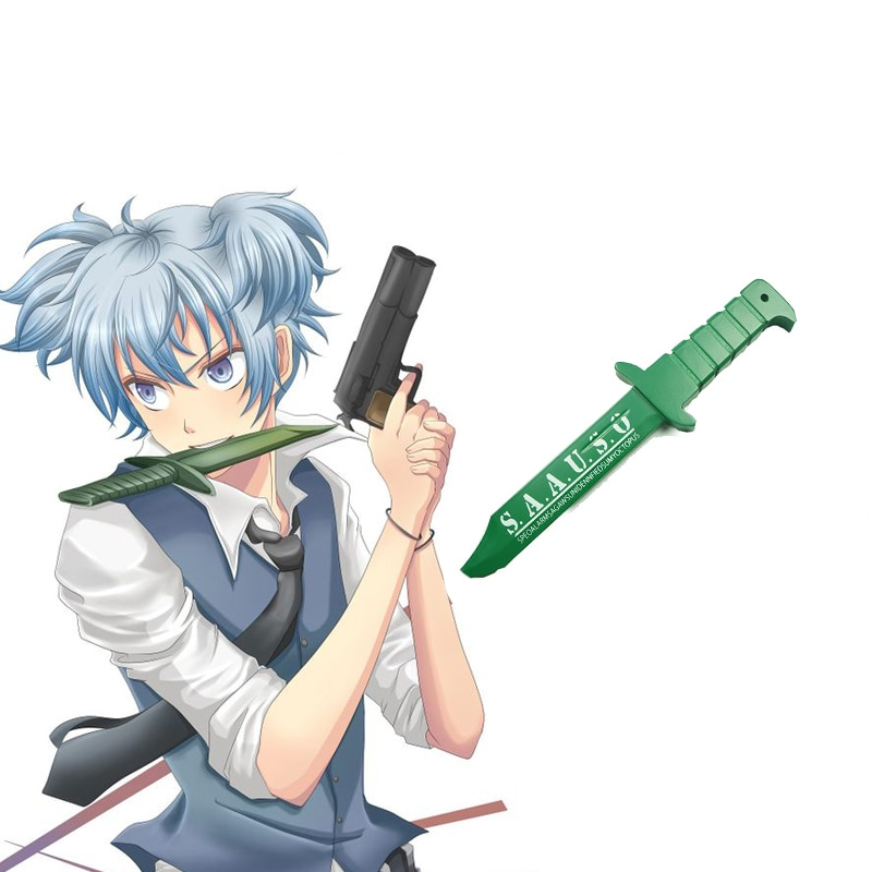 Free Shipping Assassination Classroom Nagisa Shiota S.A.A.U.S.O Daggers Anime Cosplay PVC Weapon(No Handguns) Free Shipping Assassination Classroom Nagisa Shiota S.A.A.U.S.O Daggers Anime Cosplay PVC Weapon(No Handguns)